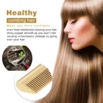 2 in 1  Electric Hot Heating Comb Hair Straightener Curler Wet Dry Hair Iron Straightening Brush Hair Styling Tool - Image 3