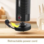 HiBREW Milk Frother Frothing Foamer Chocolate Mixer Cold/Hot Latte Cappuccino fully automatic Milk Warmer Cool Touch M1A - Image 5