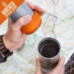 WACACO Pipamoka, All-in-one Vacuum Pressured Portable Coffee Maker, Insulated Travel Mug, Hand Powered and Pressure Brewer - Image 5