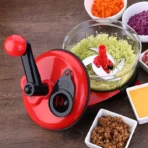 Multi-function Kitchen Manual Food Processor Household Meat Grinder Vegetable Chopper Quick Shredder Green Cutter Egg Blender - Image 4