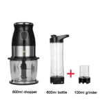 High Speed Multi Function 500W Food Processor Meat Grinder Portable Personal Mini Blender Mixer Juicer Dry Grinder 800ml Chopper - Image 9