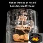 Air Fryer Homeuse Oil Free And Smokefree Automatic Largecapacity Intelligent Multifunctional Electric Fryer Smart Automatic - Image 5