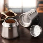 4/6/9 Cups Moka Pot Caffe Machine Espresso Cups Coffee Makers Latte Percolator Stove Top Moka Coffee Maker - Image 4