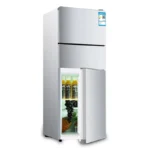 138L Mini Refrigerator Three Door Mini Household Refrigerator Silent Refrigeration Refrigerator - Image 8