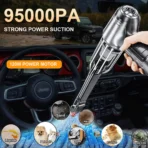 Car Vacuum Cleaner Wireless Portable Vacuum Cleaner 95000PA Strong Suction Handheld Mini Cleaner High Power Blower for Car Home - Image 3