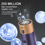 6 in 1 Multifunctional Hair Tool Blow Dryer Curler Ionic Hot Air Brush Straightener with Detachable Head - Image 4