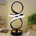 LED table lamp - dimmable bedside reading light, artistic decoration, suitable for bedrooms, study rooms, and living rooms