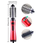 Hair dryer brush three in one hot air rotating brush, used for straightening and shaping curly hair, hair salon styling tool - Image 4