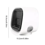 Desk Fan with Water Cooling Portable Cooling Fan 3 Speeds Desktop Fan for Home Office Bedroom - Image 6