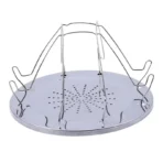 Toaster Rack Simple Portable Stainless Steel Toast Outdoor Camping Folding Multi-Purpose Stove Grill - Image 7