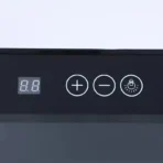 Mini Wine Cooler Fridge - Small Compressor Wine Cellar for Home, Hotel & Bar, UV Protection, Temp Control, Stainless Steel - Image 4