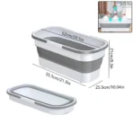 Large Flat Mop Self-contained Slide Microfiber Floor Mop Wet and Dry Mop For Cleaning Floors Home Cleaning Tools - Image 8