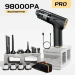 CENRR 98000PA Car Vacuum Cleaner Portable Wireless Cleaner Powerful Strong Suction Handheld Cleaning Machine for Home Appliance - Image 9