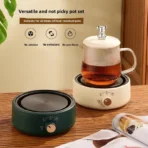 Electric Cookware Heating Base 500W Electric Heater Coffee Stove Home Manual Adjustable temperature Cooking Heater - Image 3