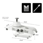 Manual Slicer Multifunctional Vegetable Cutter Gadgets Manual Food Processors Grater Machine Processor Rapid Slicer Kitchen Tool - Image 8