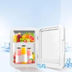 Compact Refrigerator Multipurpose Lightweight Little Tiny Fridge Mini Fridge - Image 4