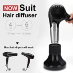 Salon Universal Hair Dryer Diffuser for Curls Temperature Resistant Hair Barbershop Home Drying Blower Hair Styling  Accessories - Image 5