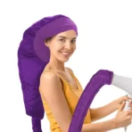 Dryer 2200W With Diffuser Black Dryer 2200W Powerful Hair Dryer With Dryer Attachments Styling Nozzles Pointed Tail Comb Flat - Image 5