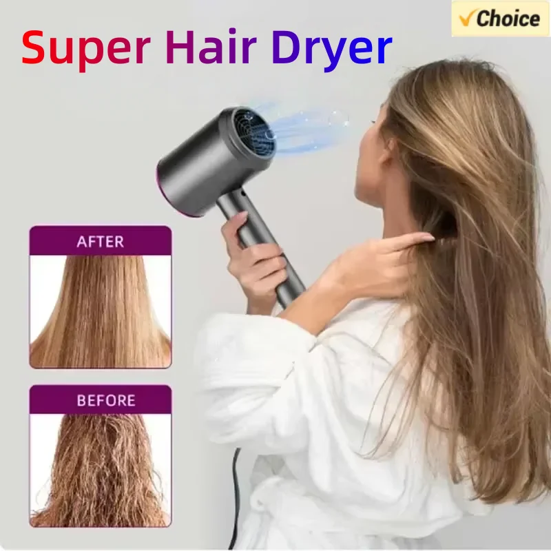 S2f1bf79846254cfd8beed777cd06e7c8d.webp Professional hair salon use hair dryer with high speed, quick drying, ionized heat protection function. For home use and hotel - Image 1