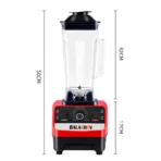 2000W Heavy Duty Commercial Blender Stationary Mixer Food Processor Ice Smoothies for Kitchen High Power Juicer Blender BPA Free - Image 6