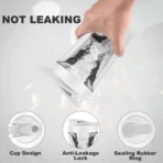 450ml Blenders Cup Electric Mixing Cup Portable Protein Powder Shaker Bottle Mixer For Travel Home Office Kitchen Tools - Image 3