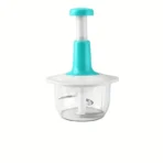 Manual Press Garlic Paste Processor, Press Type Vegetable Slicer, Household Multifunctional Meat Grinder - Image 8