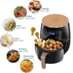 6L Air fryer Multi-functional intelligent touch screen oven Large capacity Electro mechanical  deep fryer for home  airfryer - Image 3