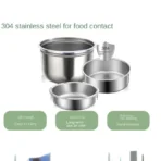 220V Electric Portable Rice Cooker Automatic Home Electric Lunch Heating Box Steaming Cooking Pot Multi Cooker - Image 3