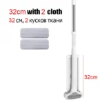 Magic Self-Cleaning Squeeze Mop Microfiber Spin And Go Flat Mop For Washing Floor Home Cleaning Tool Bathroom Accessories Set - Image 13