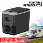 Mini Refrigerator 12V 220V Car Home Dual-use Refrigerator Freezer 10L Outdoor Cooler & Warmer Electric Fridge Portable Icebox - Image 3