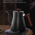 Electric Kettle 0.9L Temperature Control Stainless Steel Inner Quick Heating 1200W Electric Kettles for Pour Over Coffee Tea - Image 5