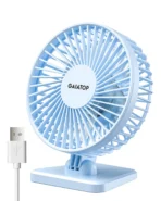 GAIATOP Mini USB Desktop Fan Portable Fan Desktop Office USB Quiet Cooling Fans Three Speed Adjustment Suitable For Home Office - Image 12