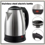Smart Kettles 2.0L Large Capacity Electric Kettle 304 Stainless Steel Durable Portable Water Boiler Pot Fast Boil Quickly Kettle - Image 2
