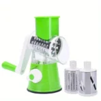 1 Set Super Efficient 3-in-1 Cheese Grater & Vegetable Slicer - Manual Food Processor for Effortless Kitchen Prep - Image 8