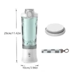 Portable Blender, Cordless, 18oz. Vessel, Personal Blender-for Shakes & Smoothies, BPA Free, Leakproof-Lid  USB-C Rechargeable - Image 7