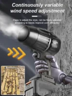 [Industrial Grade Cordless Hair Dryer] High-Efficiency Portable Touch-Control Variable Speed Hair Dryer with Strong Airflow - Image 2