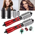 3 in 1 Rotating Hair Dryer Electric Comb Hair Straightener Brush Dryer Brush Hot Air Comb Negative Ion Hair Styler Comb
