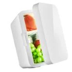 8L Mini Refrigerator Stylish Space Saving Multipurpose Single Door Mini Fridge with Freezer for Home and Car CN Plug 220‑240V - Image 2