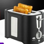 Toaster Multifunctional Alloy 2 Slice Toaster with Detachable Tray for Breakfast   800W - Image 5