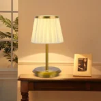 LED Table Lamp USB Pleated Atmosphere Light Restaurant Bar Night Light Coffee Bedroom Decorative Art Lighting - Image 2