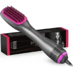 Hair Dryer Brush 3 In 1 Hot-Air Brushes 1200 W Powerful Ceramic Tourmaline Ionic Hair Straightener for All Hair Types electric - Image 2