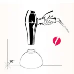 Hair dryer hood barber shop professional hair dryer hood multifunctional hair drying hood speeds up drying without damaging hair - Image 3