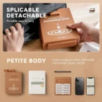 Detachable One Cup Automatic Pour Over Coffee Maker Portable Drip Coffee machine with Reusable Filter for Travel Home Tea Maker - Image 5