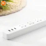 Original Xiaomi Smart Home Electronic Power Strip Socket Fast Charging 3 USB with 3 Sockets Standard Plug For Smart Home Life