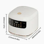 MultiCooker Electric Rice Cooker 110V 220V Non-Stick Pot 1-3 People Mini Cooking Machine Steamed Smart Rice Cooker Kitchen 2L - Image 6