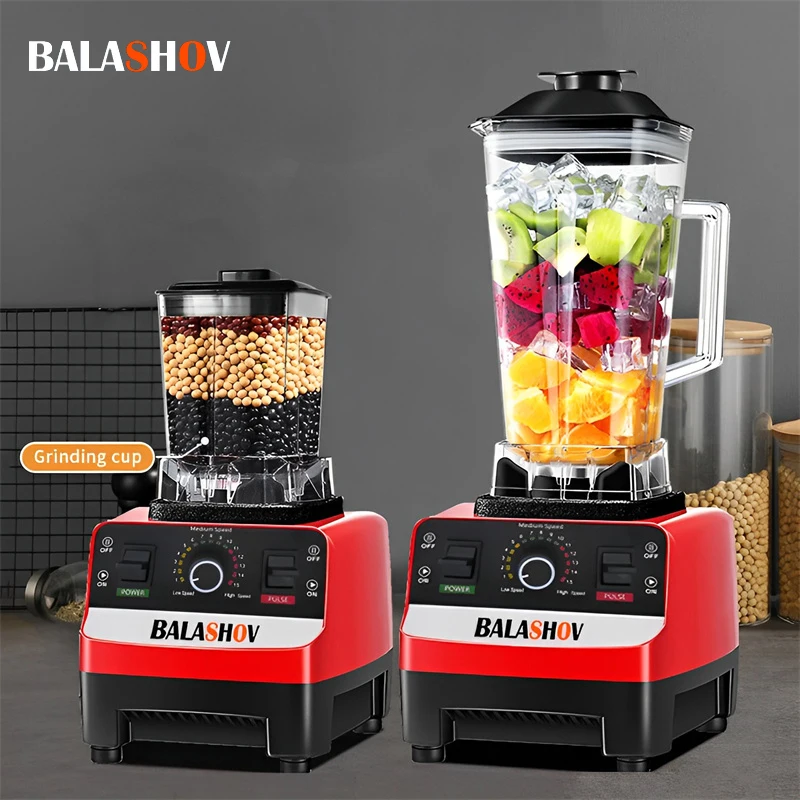 S534ec839fd3a4840894a9d0bd951c7c3N.webp 2000W Heavy Duty Commercial Blender Stationary Mixer Food Processor Ice Smoothies for Kitchen High Power Juicer Blender BPA Free - Image 1