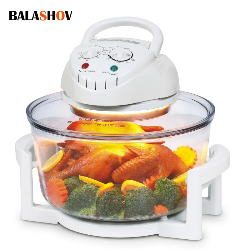 S5539ee83aa7c4200b55e1c8035e8b173t.webp 12L Air Fryer Oil-free Electric Fryers Visible Household Automatic Oven Deep Fryer Multifunctional Cooker French Fries Pan 220V - Image 1