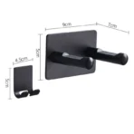 Waterproof Wall-Mounted Hair Dryer Organizer Space-Saving, and Durable, Ideal for a Clutter-Free Bathroom,Hair Dryer Holder - Image 6