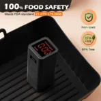 Airfryer Accessories for Ninja Foodi Max Dual Zone AF400EU AF300EU 7.6L-9.5L and other Dual Zone Air Fryer, BPA Free - Image 4