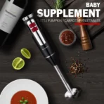 2025 New Household Blender 1500w Multi-functional Cooking Stick Small Baby Auxiliary Food Machine Meat Grinder Food Processor